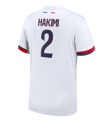 Paris Saint-Germain Achraf Hakimi #2 Replika Udebanetrøje 2024-25 Kortærmet